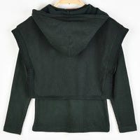 Girls Bowling Knit Hoodie Top
