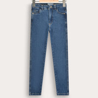 Melange Long Denim Pants