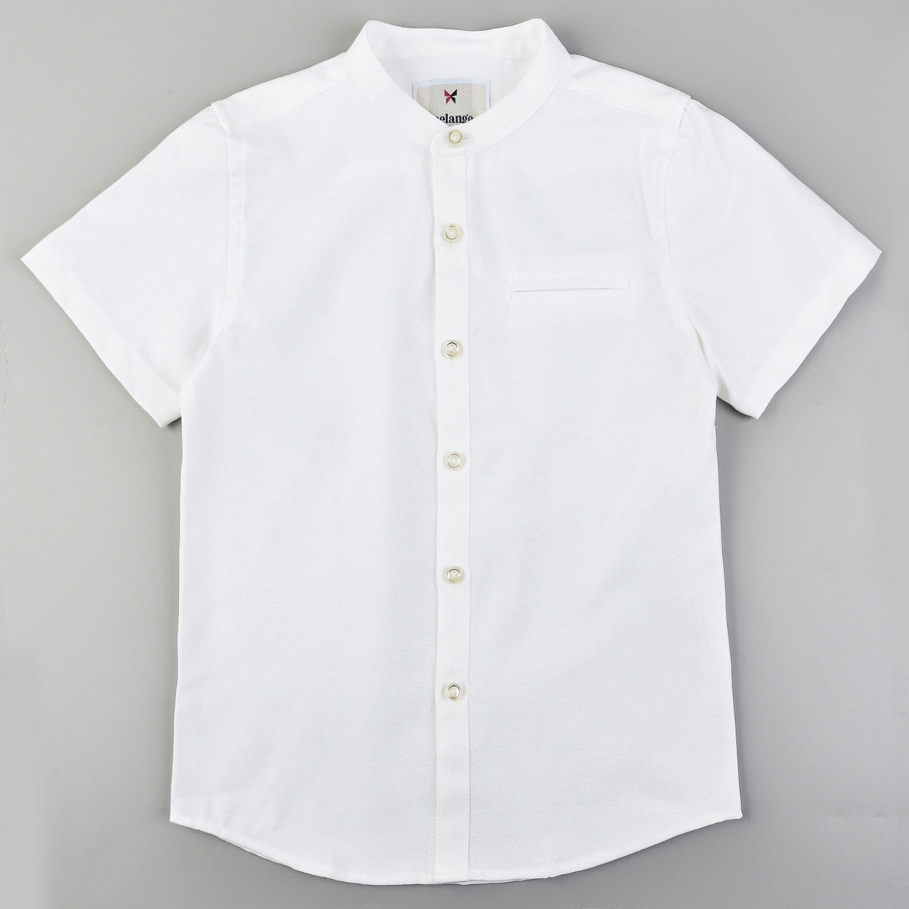 S.S Mandarin Collar Shirt