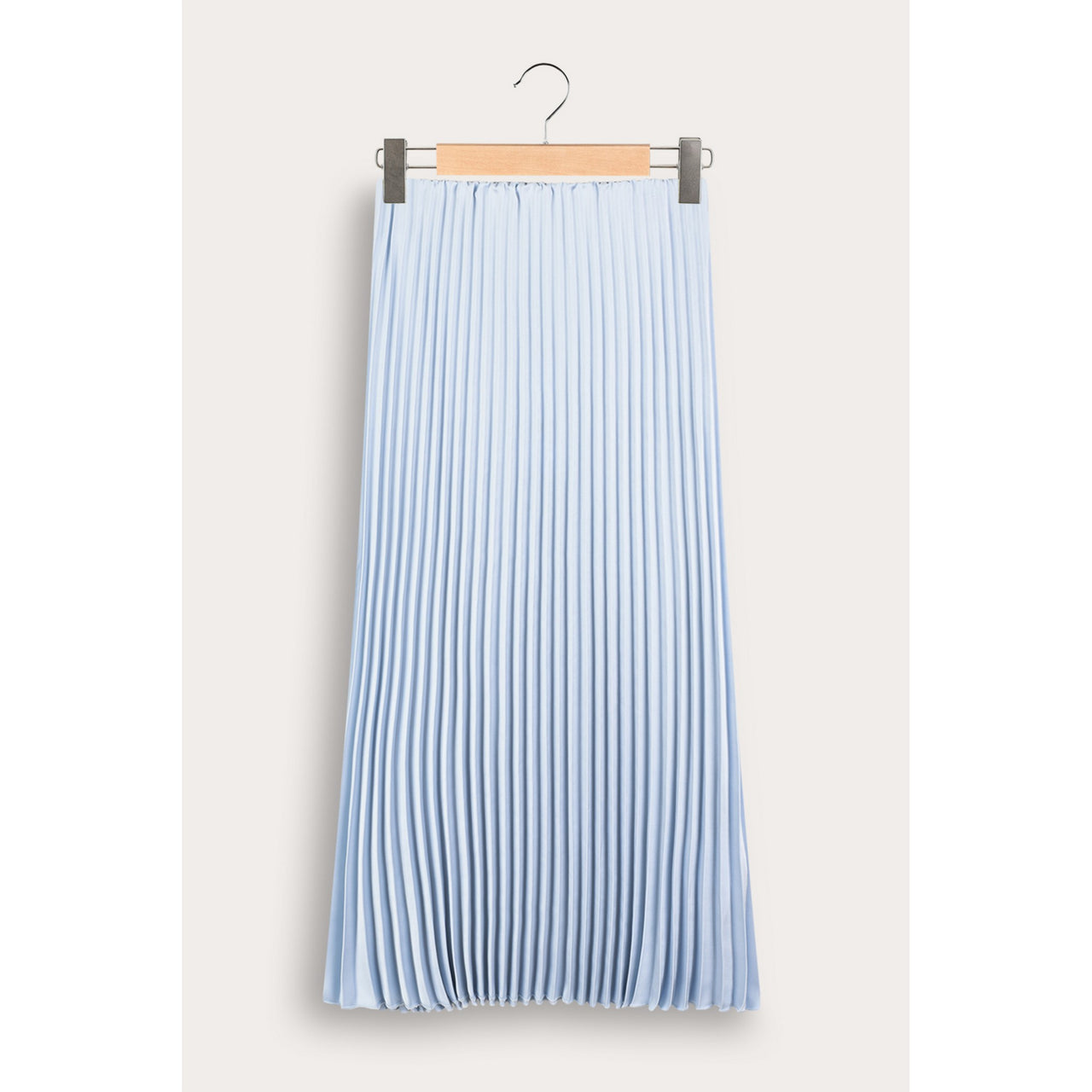Midi Satin Skirt