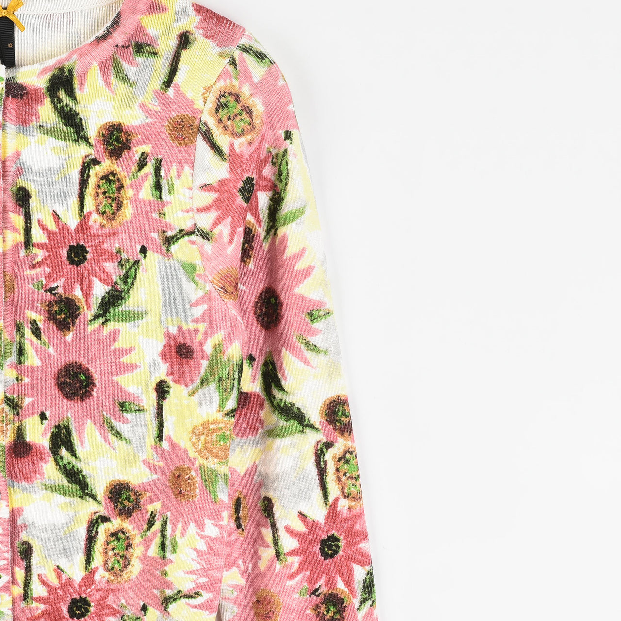 Buttoned Knit Cardigan