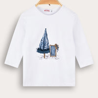 Girls 3/4 Sleeve Art Shirt
