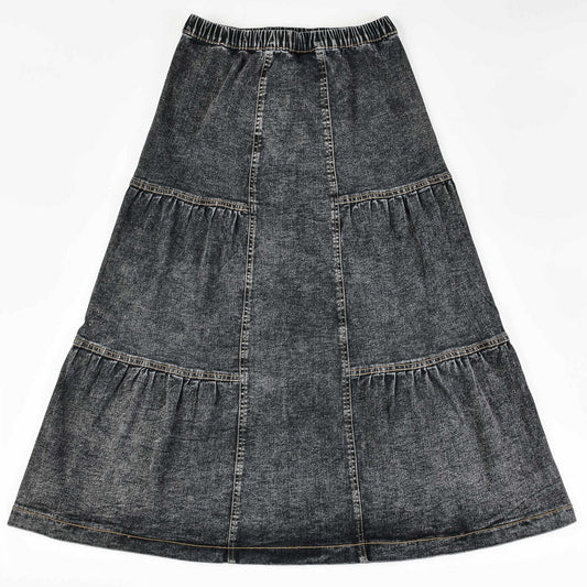 Midi Denim Skirt