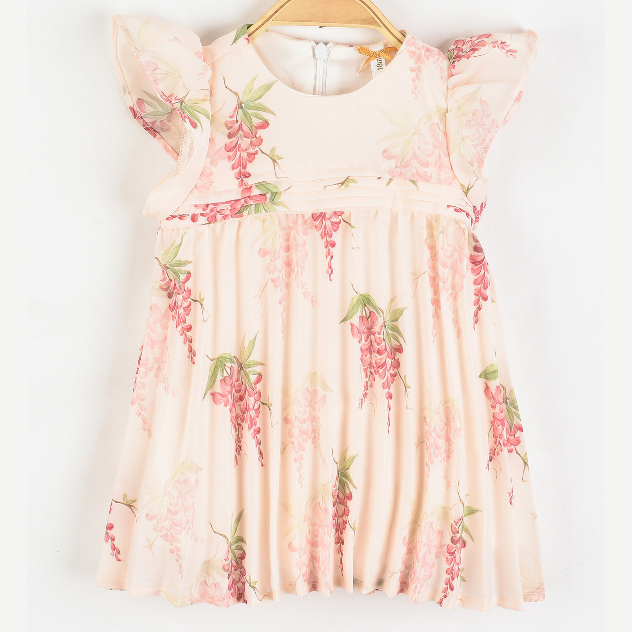 Flower Pleated Dress
