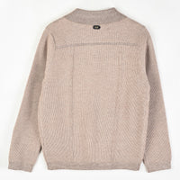 Melange Knit Pocket Sweater
