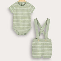 Knit Braided Baby Set