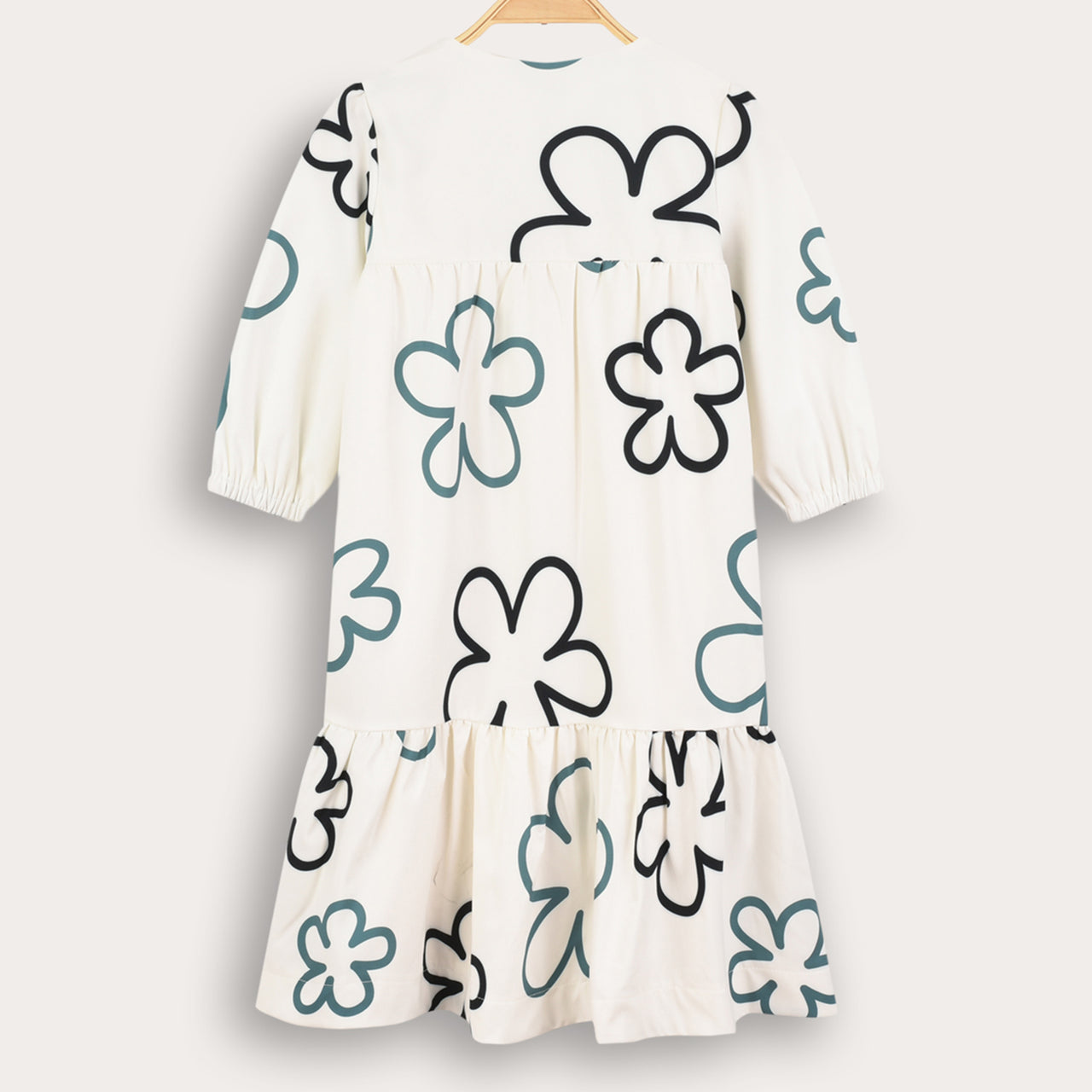 Flower EMB Dress