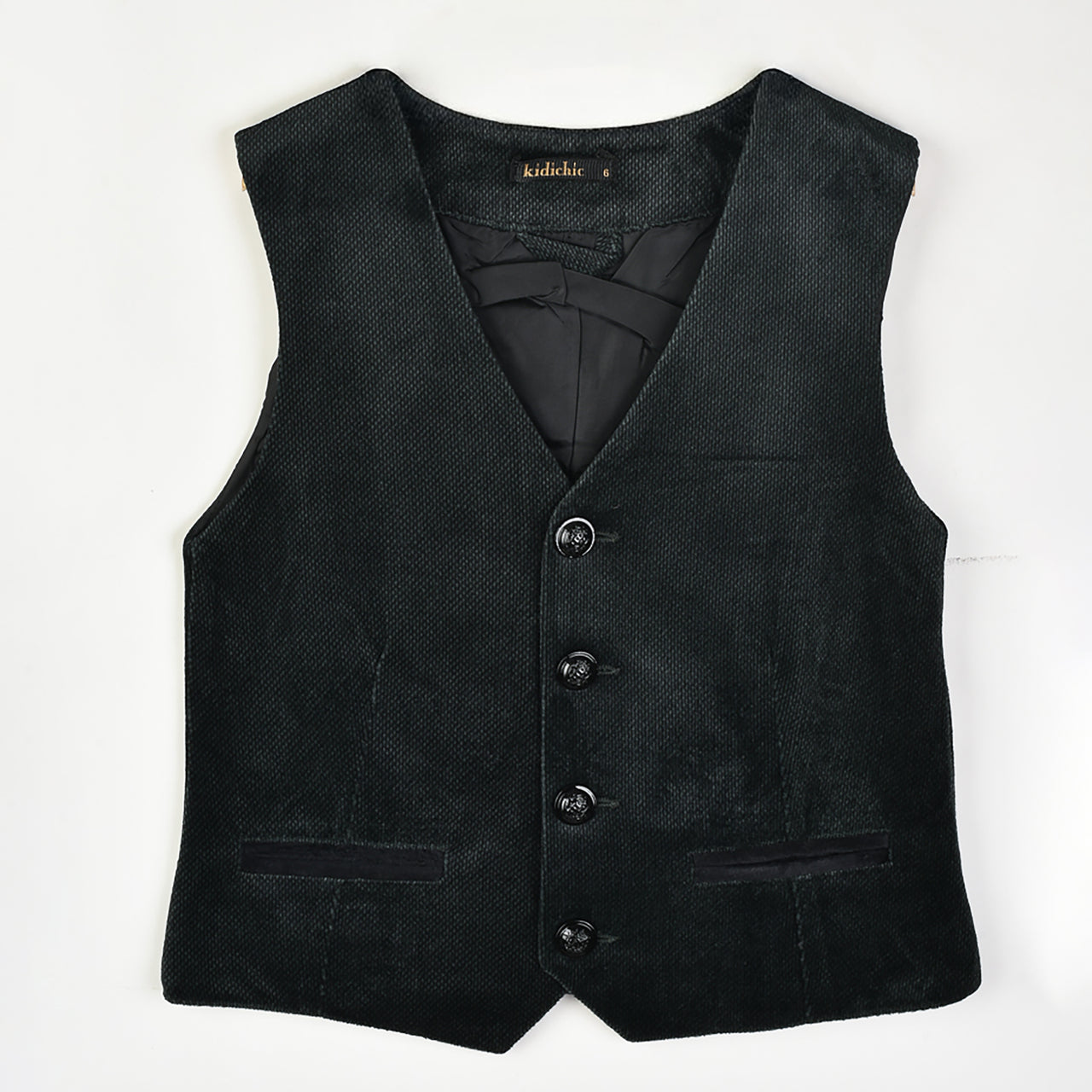 Kidichic Velour Vest