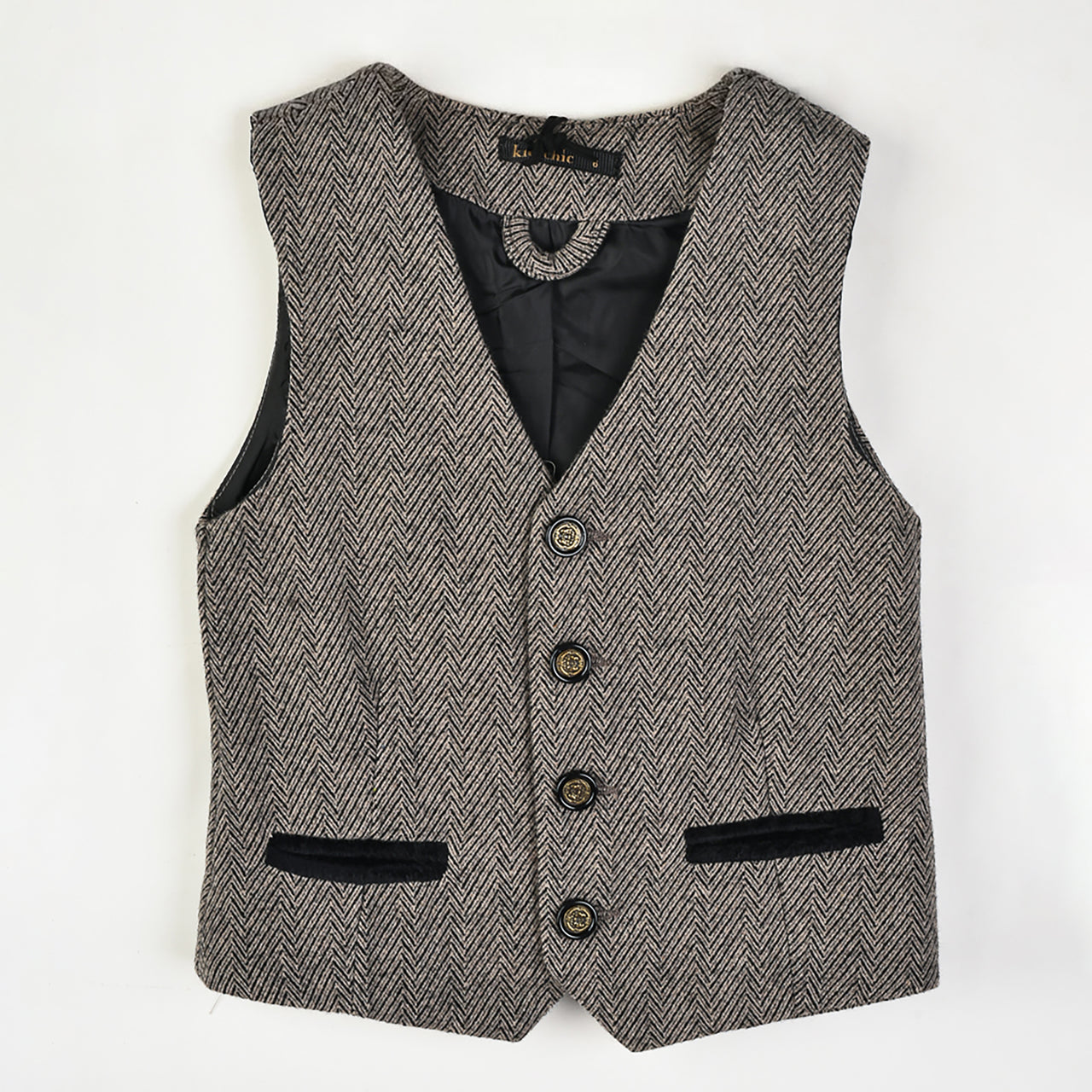 Kidichic Velour Vest