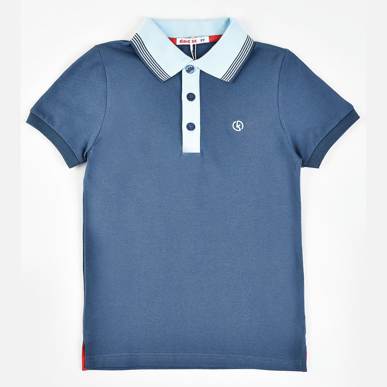 Boys S.S Collar Stripe Polo
