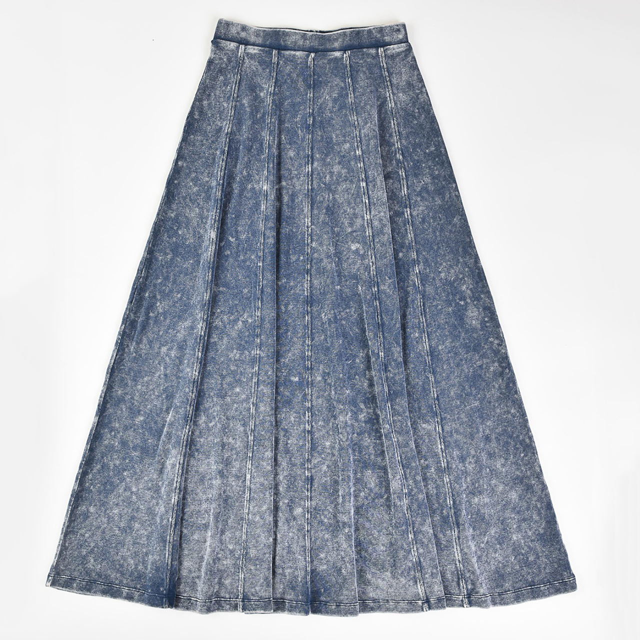 Jersey Wash Maxi Panel Skirt
