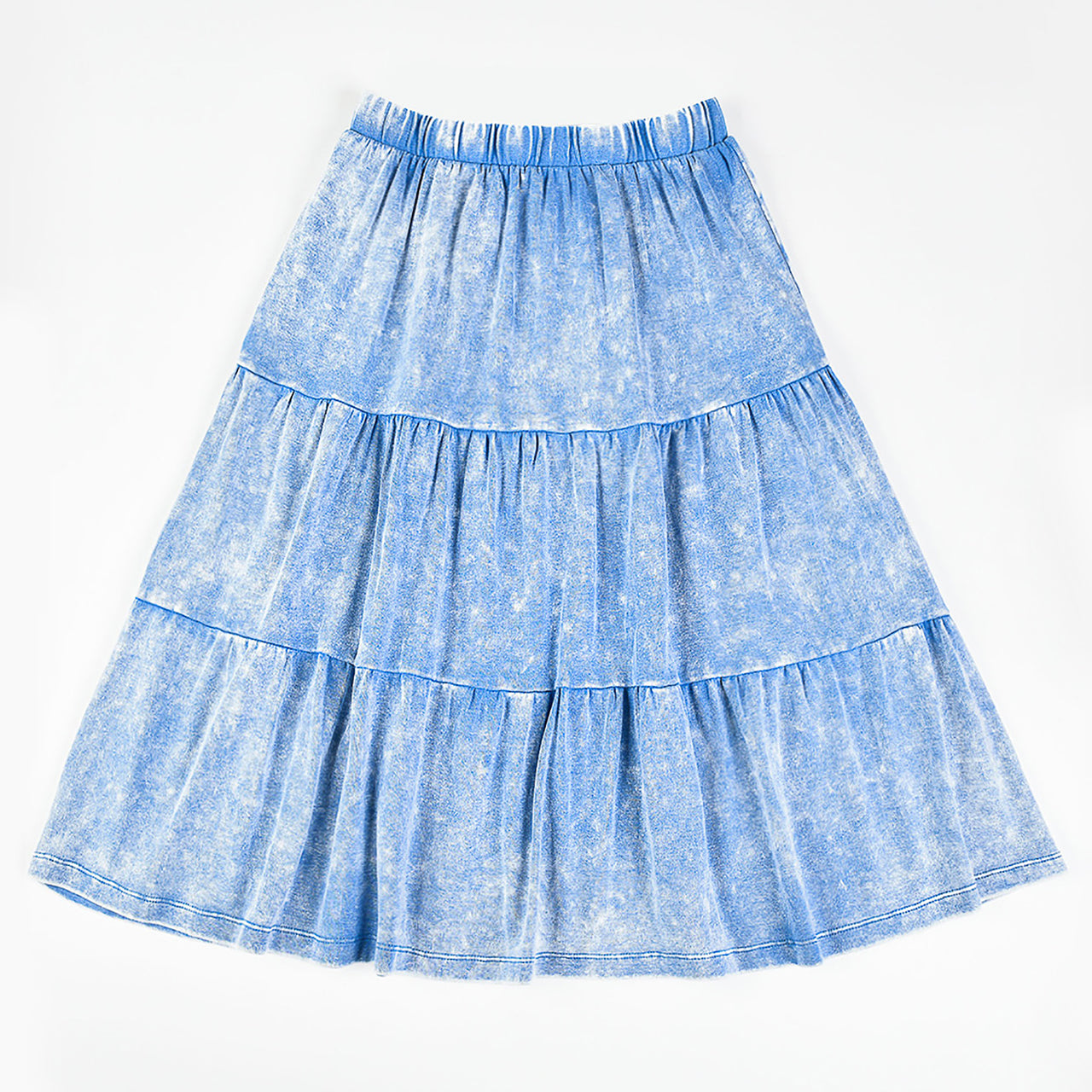 Jersey Tiered Skirt