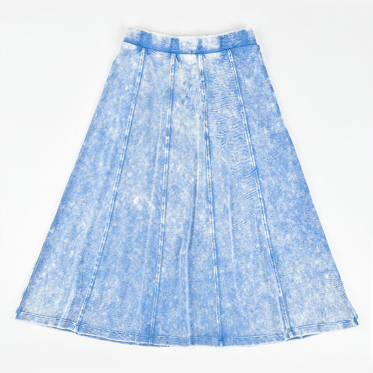 Jersey Wash Panel Skirt