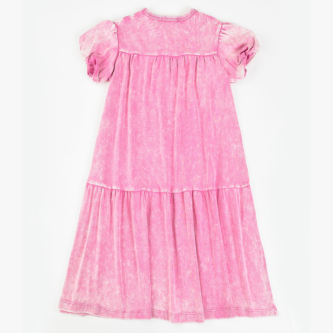 Jersey Wash Tiered Dress