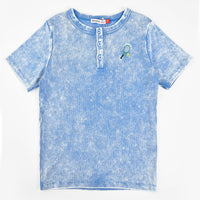 Jersey Wash Henley Tee