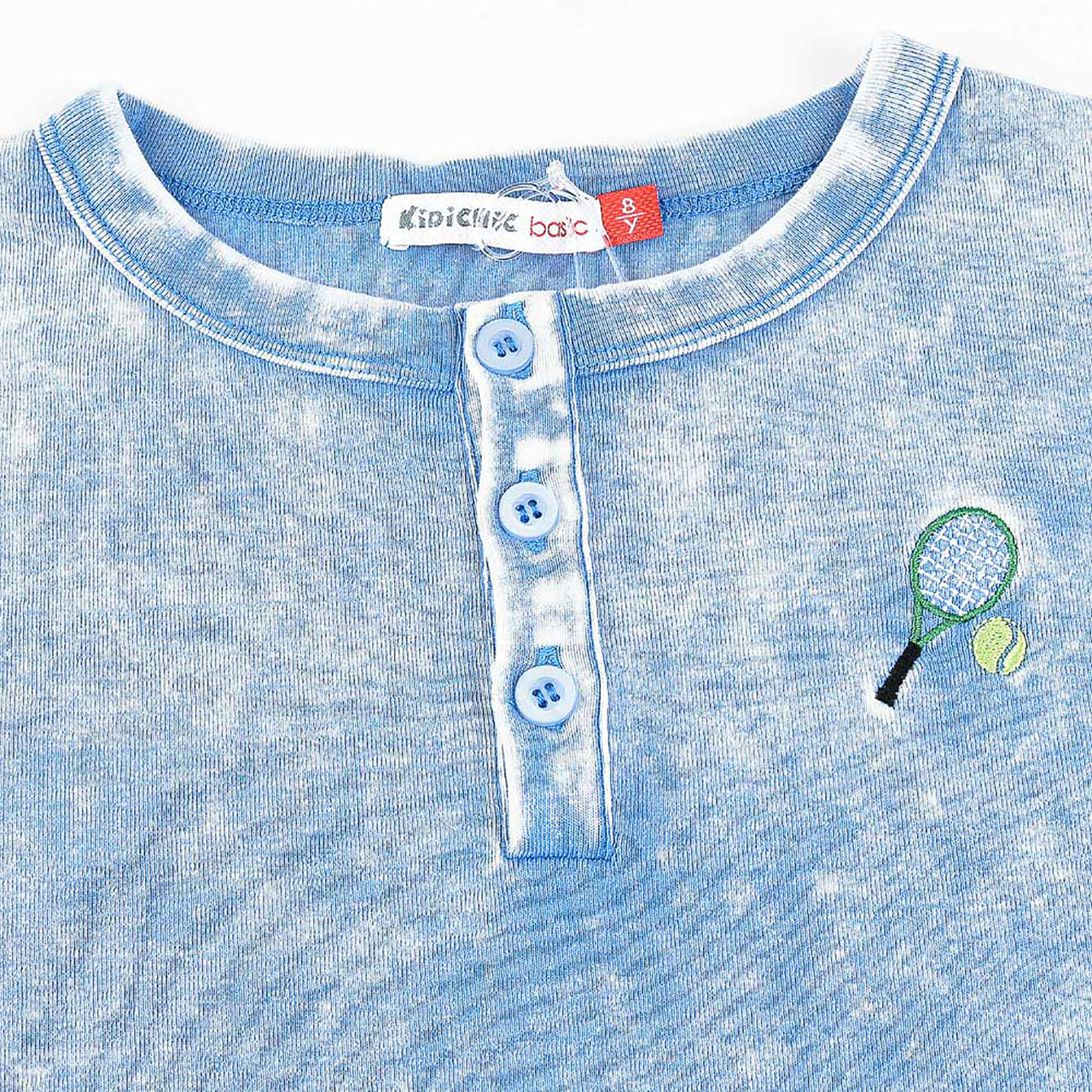 Jersey Wash Henley Tee