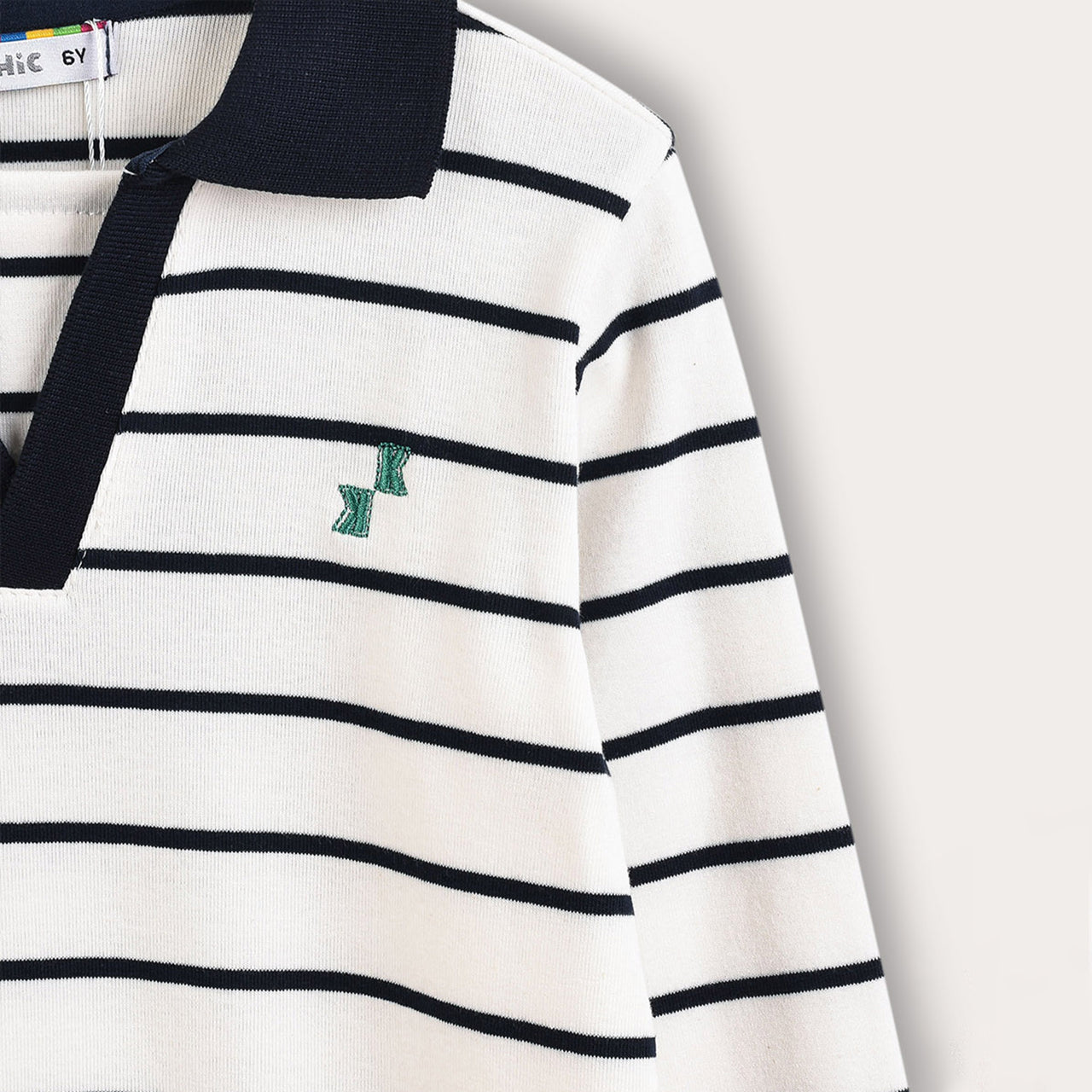 Boys L.S Rib Stripes Shirt