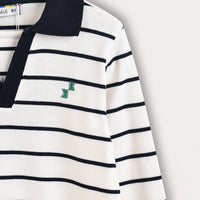 Boys L.S Rib Stripes Shirt