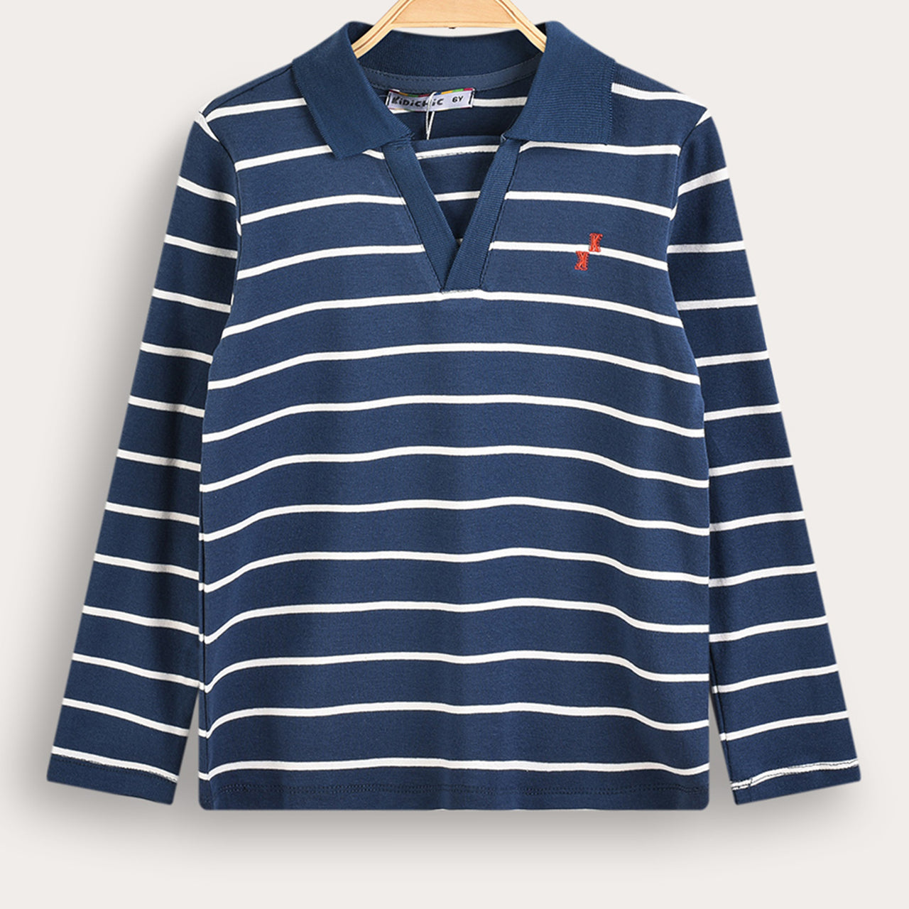 Boys L.S Rib Stripes Shirt