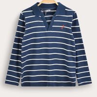 Boys L.S Rib Stripes Shirt