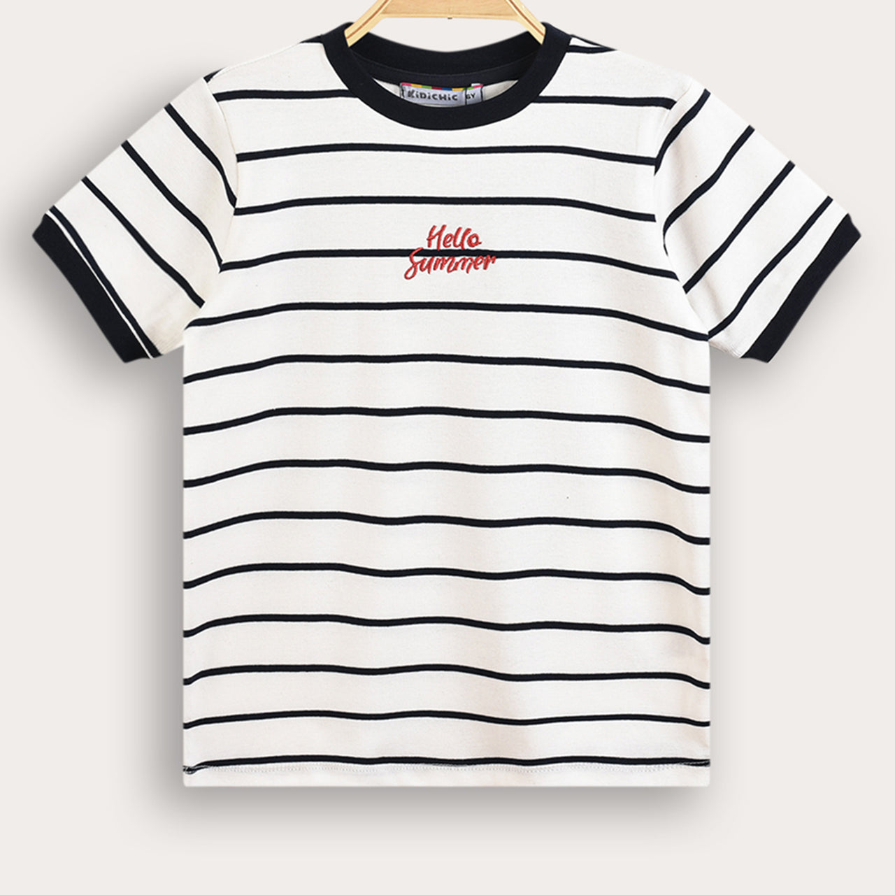 Boys S.S Rib Art Tshirt