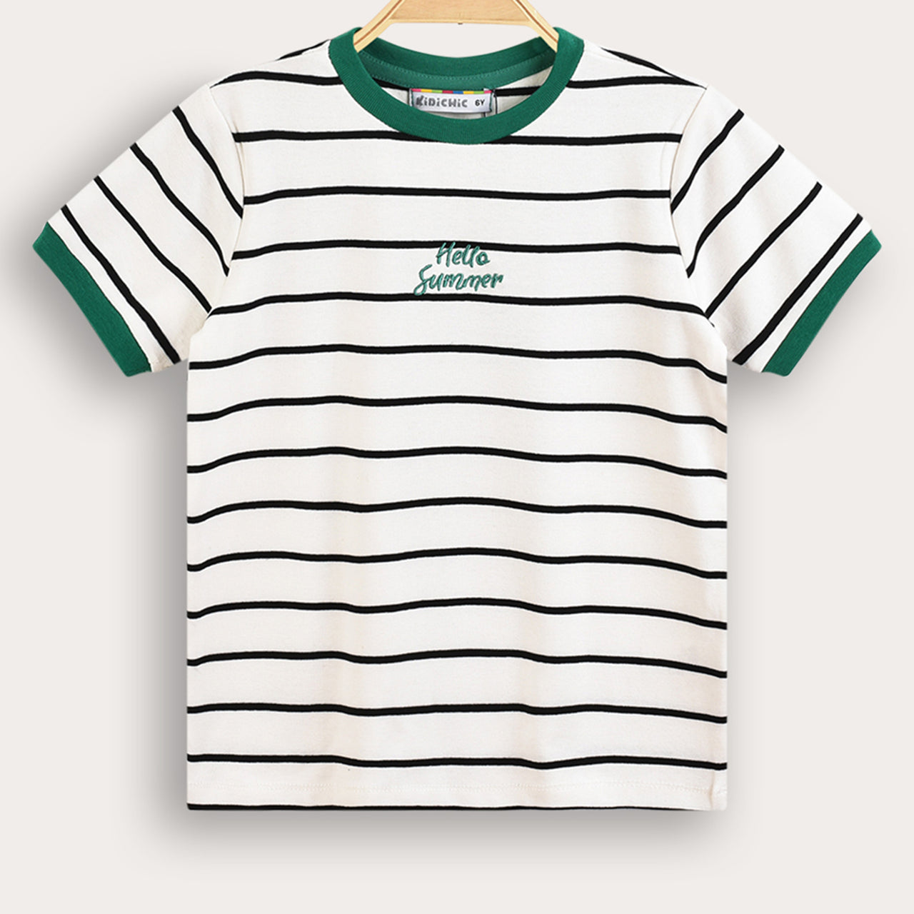 Boys S.S Rib Art Tshirt