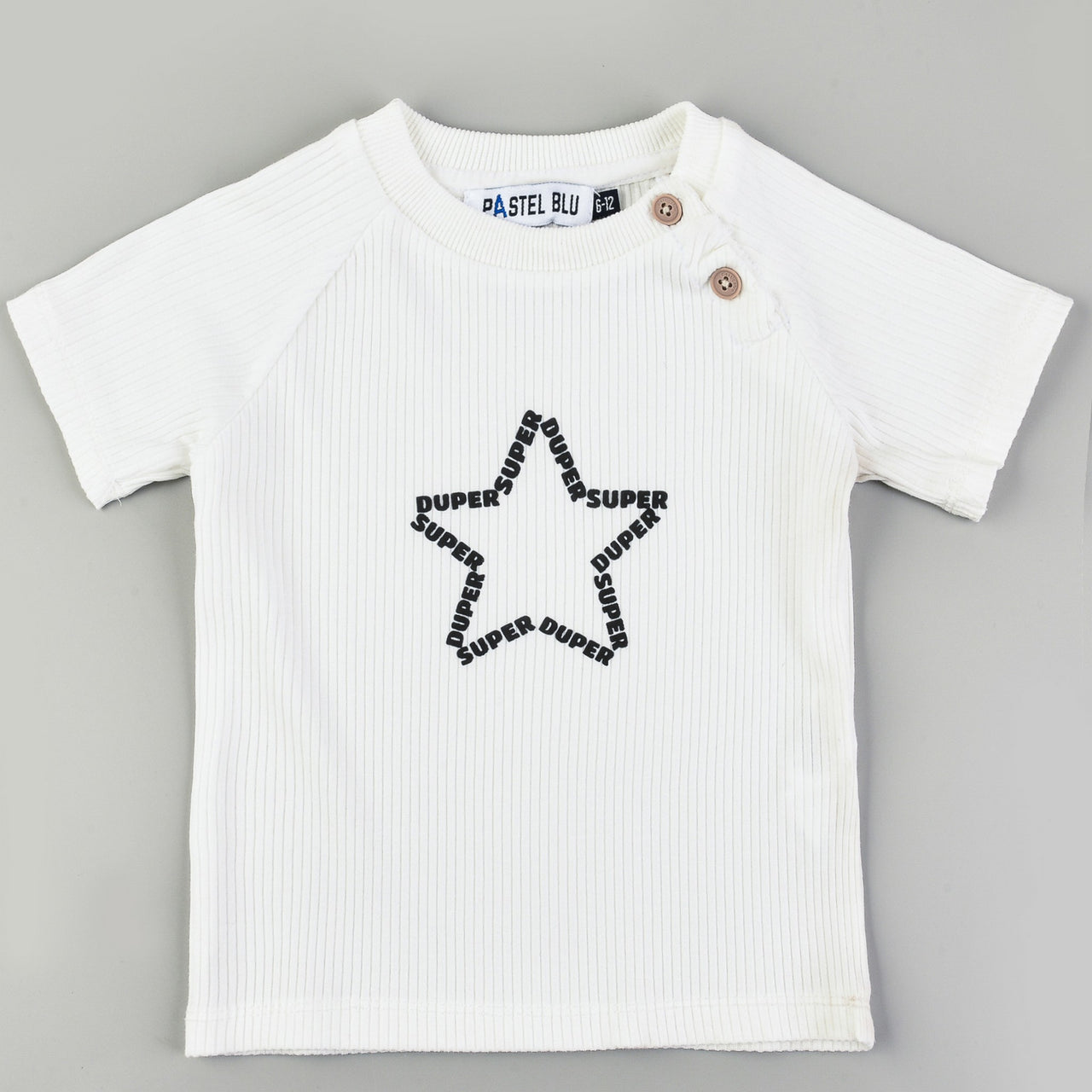 SS Rib T-Shirt With Art