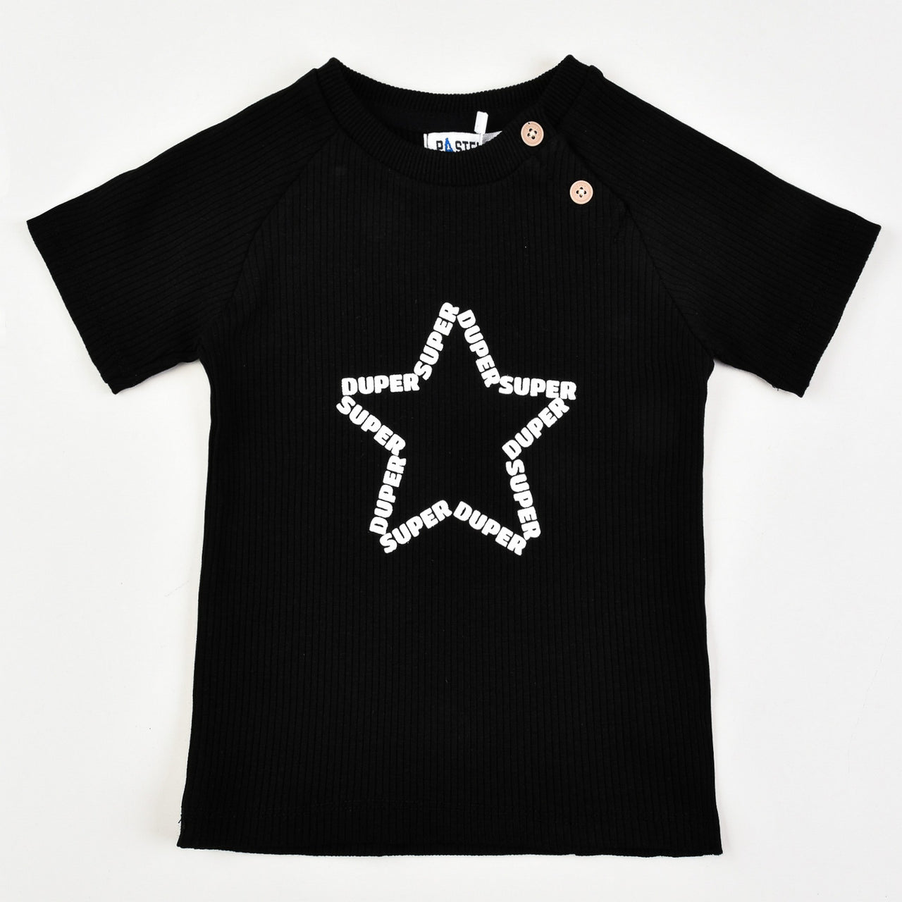 SS Rib T-Shirt With Art