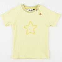 SS Rib T-Shirt With Art