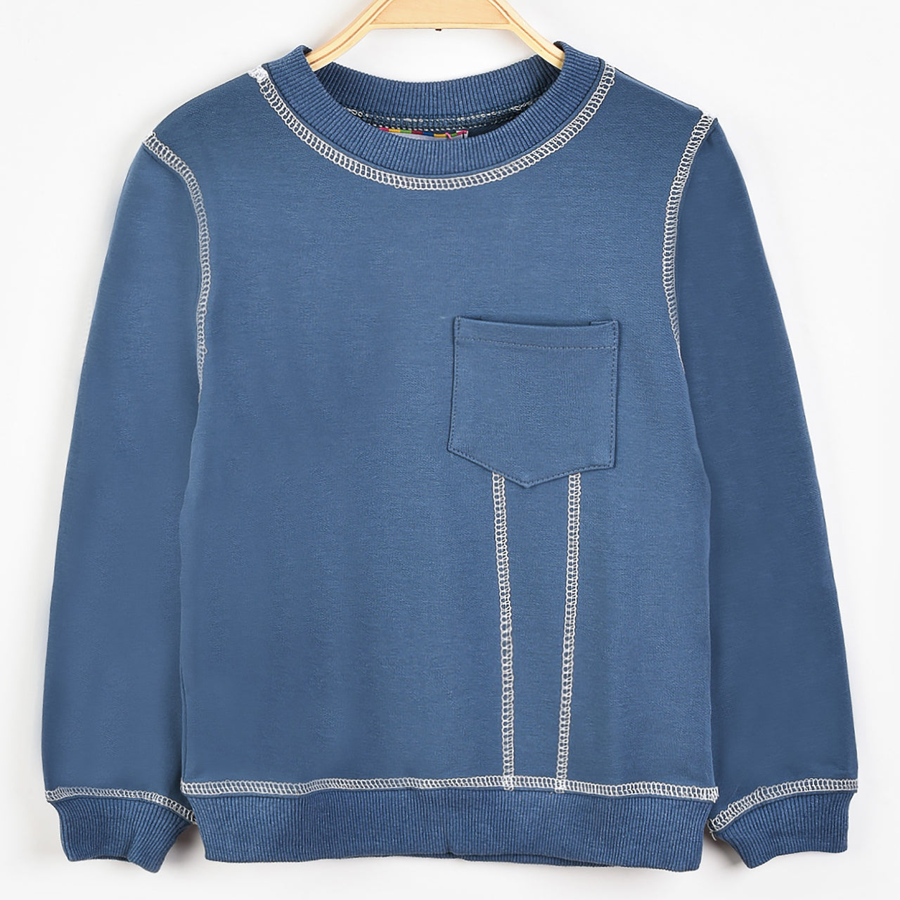 Contrast Stitch Sweatshirt