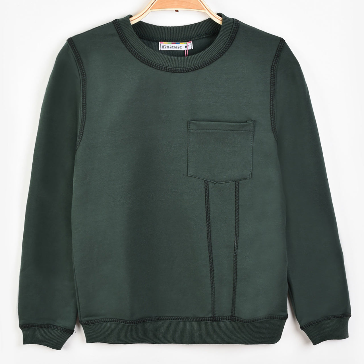 Contrast Stitch Sweatshirt