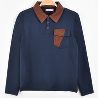 Diagonal Pocket Polo