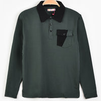Diagonal Pocket Polo