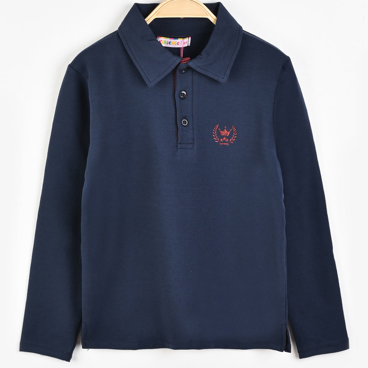 Contrast Placket Polo