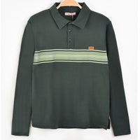 Printed Stripe Polo
