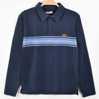 Printed Stripe Polo