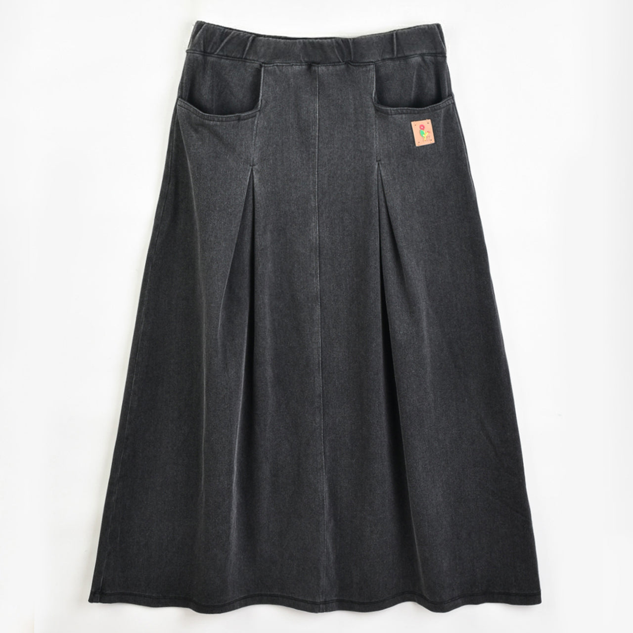Hadas Soft Denim Maxi Skirt