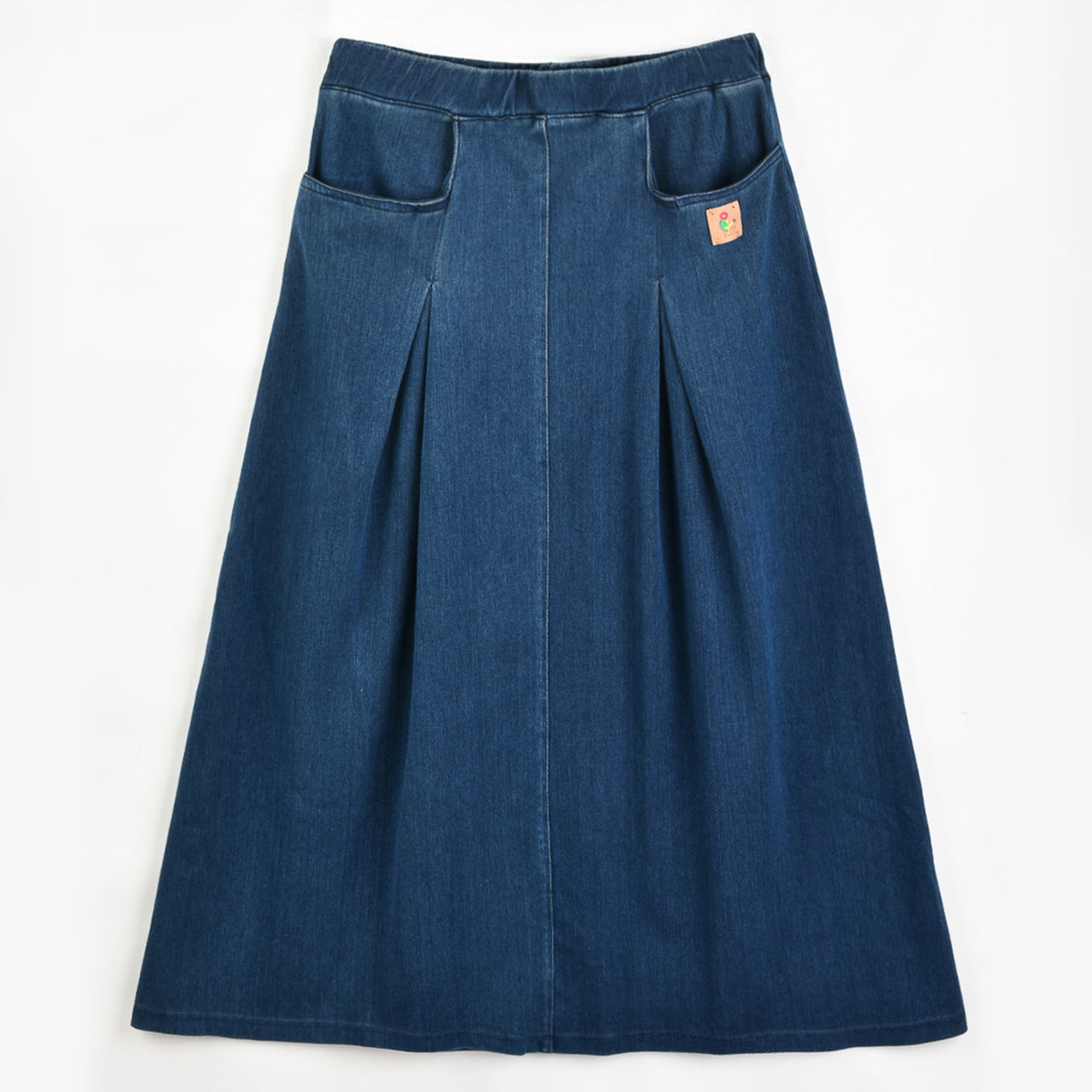 Hadas Soft Denim Maxi Skirt