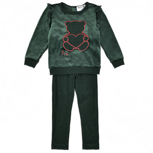 Rory Baby Girl Velvet Set