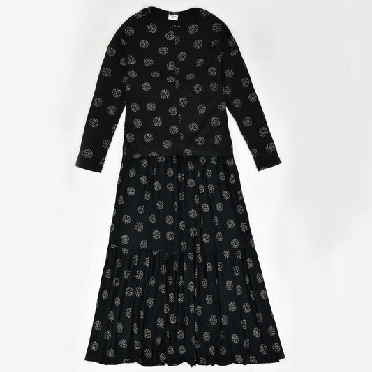 Sparkle Two-Piece Maxi Robe