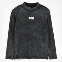 Hadas Rib Wash Mockneck