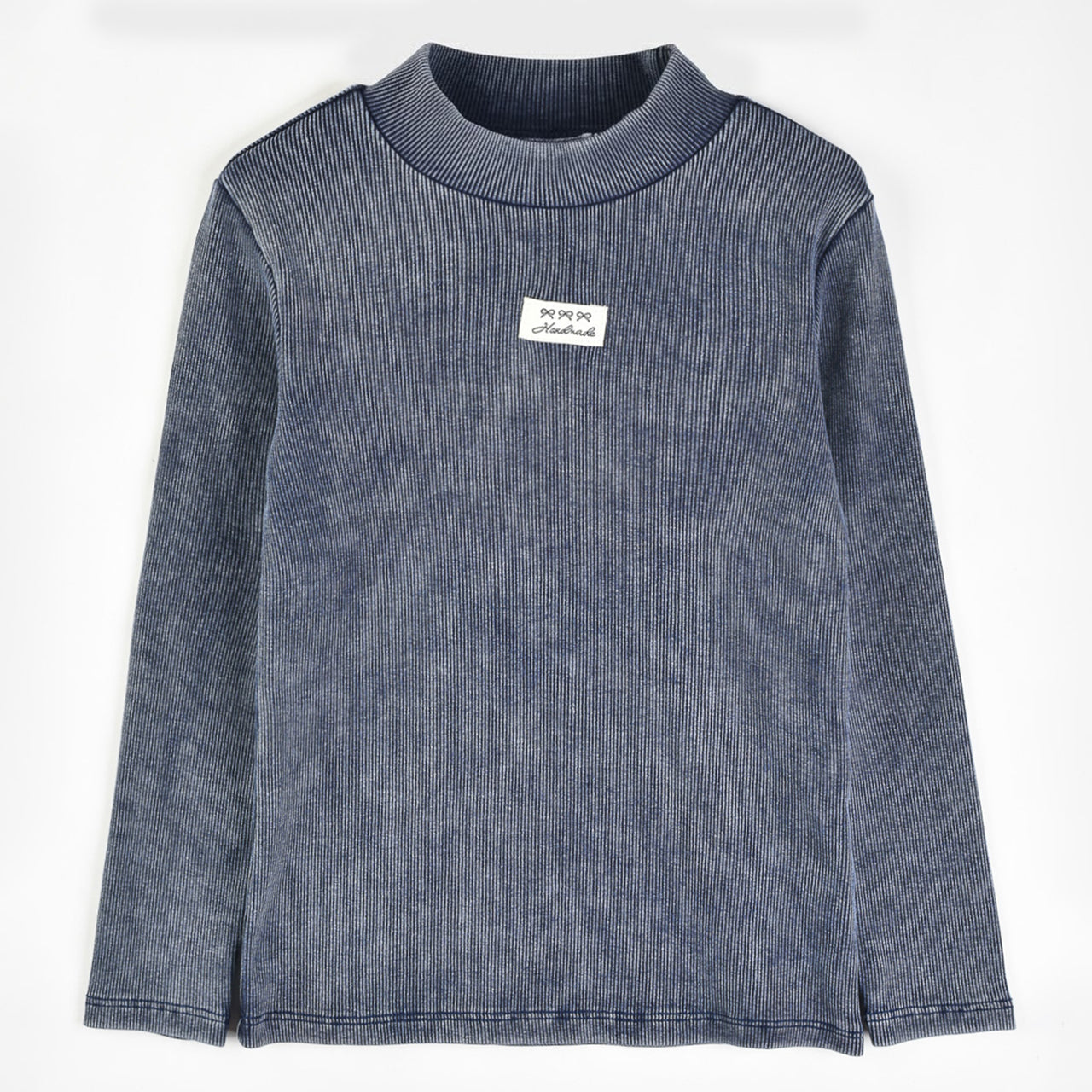 Hadas Rib Wash Mockneck
