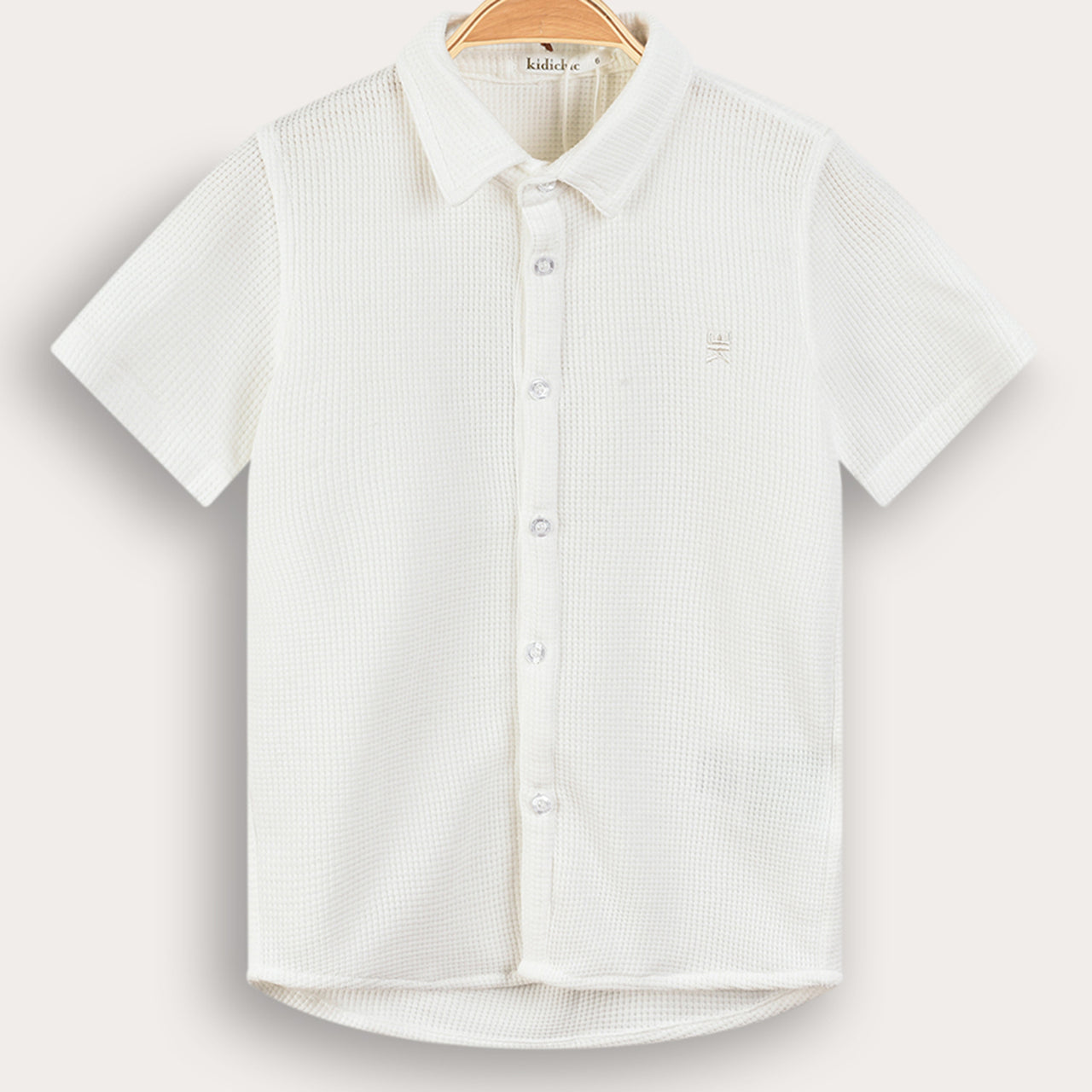 Modal Boys S.S Collar Shirt
