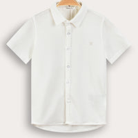 Modal Boys S.S Collar Shirt
