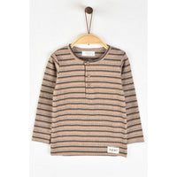 Hadas Striped Rib Baby Shirt