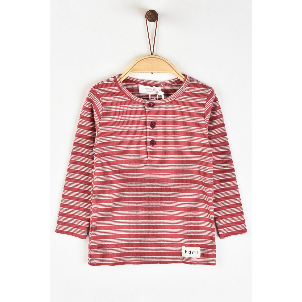 Hadas Striped Rib Baby Shirt