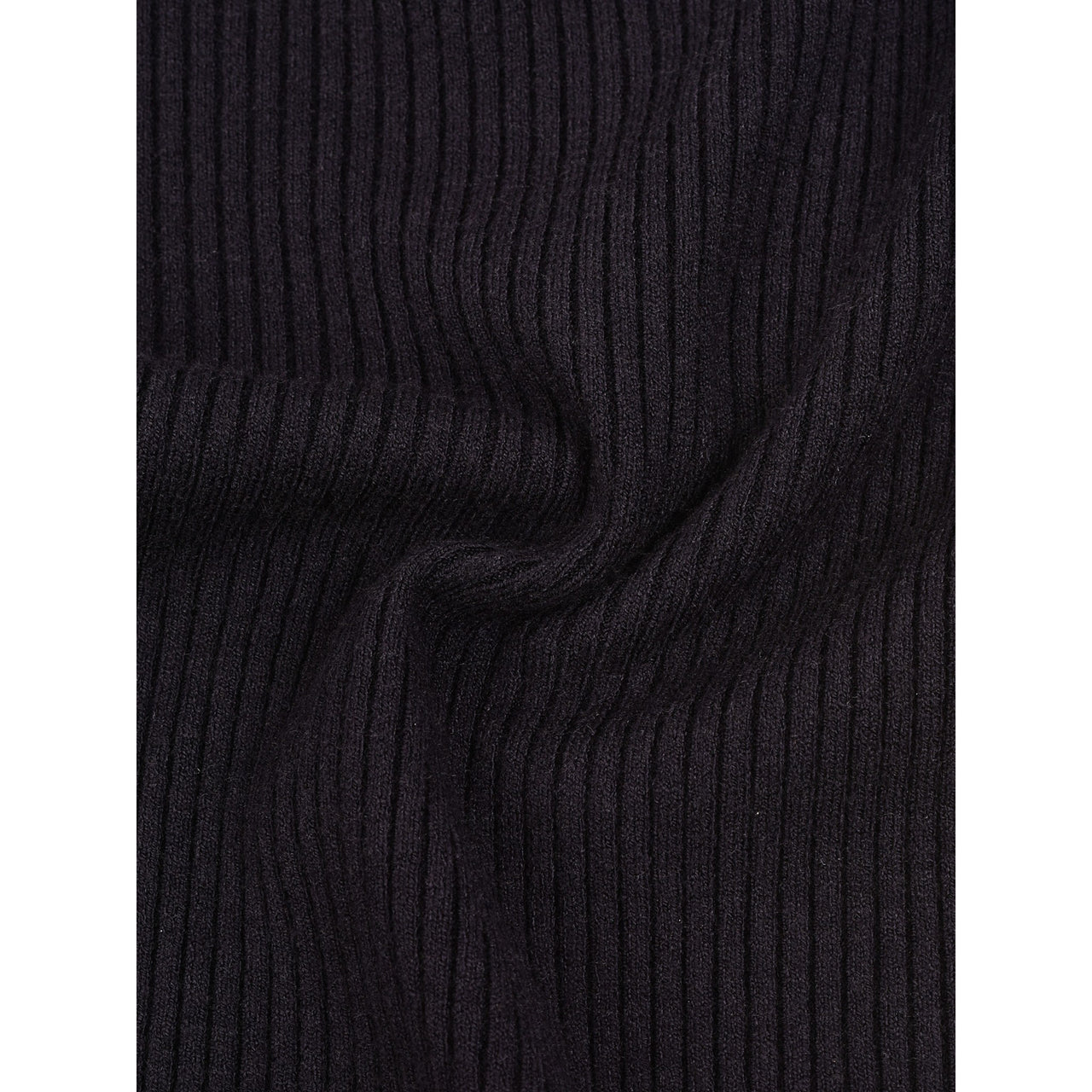 Melange Basic Rib Knit Top