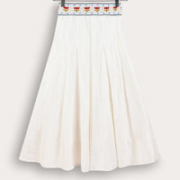 Melange Crochet Skirt
