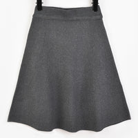 Melange Knit Bell Skirt
