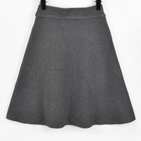 Melange Knit Bell Skirt